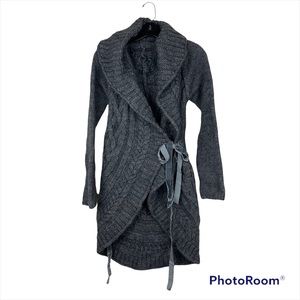 Knitted Sweater Cardigan Lana Wool and Alpaca Superfine S